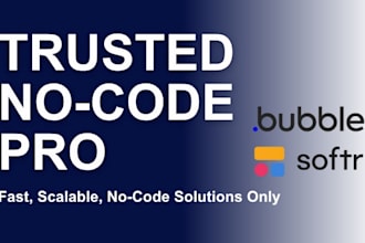 be your bubble io developer build no code app bubble web app bubble io softr