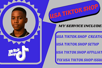 be your usa representative primary to get USA tiktok shop approved and setup