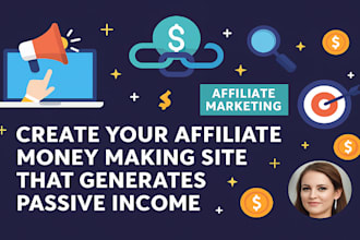 create your affiliate money making site that generates passive income