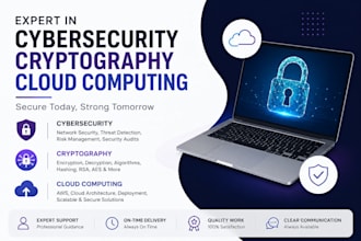 do cybersecurity, cryptography and cloud computing tasks