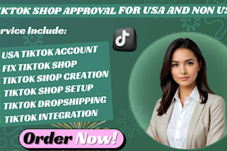 create USA tiktok shop tiktok shop setup USA tiktok account tiktok ads account