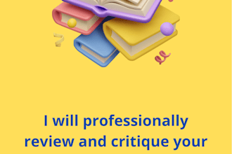 professionally review and critique your foreign book