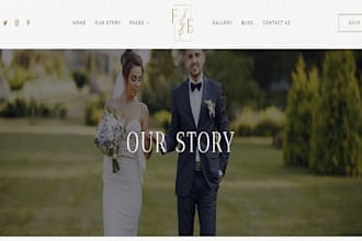 design squarespace wedding website wedding planner wedding invitation website