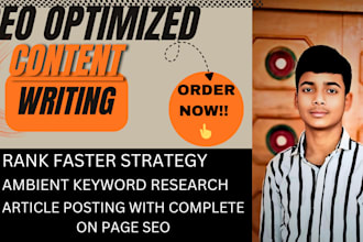 professional content writing and SEO blog articles