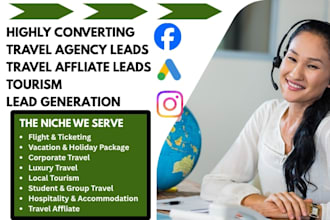 travel agency leads cruise booking agency leads travel agency planner leads