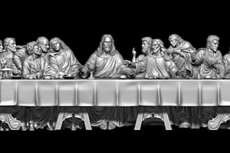 create a custom 3d character miniature for 3d printing