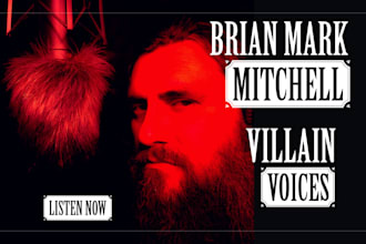 record an evil villain voiceover for your animation and video games