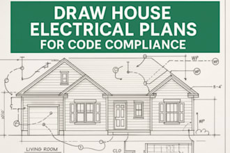 draw house electrical plans for code compliance
