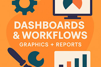 build custom low code dashboards, workflow automations, graphics, and reports