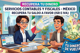 solicitud de saldo a favor de isr o iva en mexico