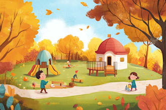 do children book illustrations and kids cover illustration