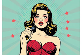 draw your photo to an amazing vector pop art wpap