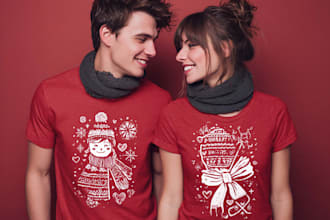 do unique retro christmas and halloween cut file bundle