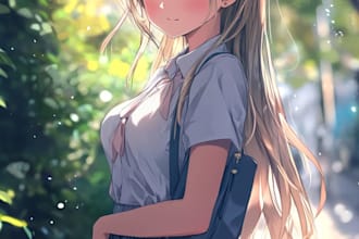 draw anime character an illustration and anime character