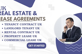 draft UK lease, rental, and property tenancy agreements for landlords and tenant