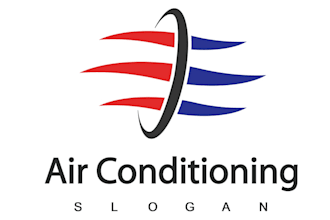 design a plumbing heating conditioning hvac oil gas air logo