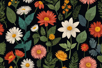 paint water color botanical illustrations