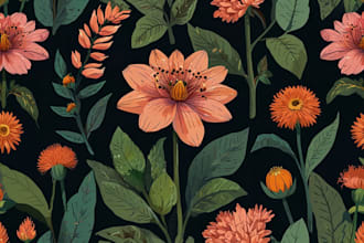 draw realistic botanical illustration
