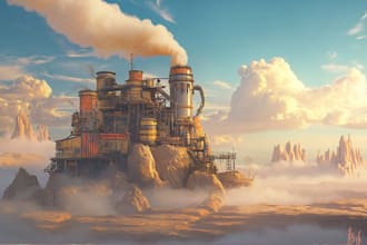 create environment concept art