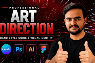 do professional art direction and graphic design for your brand