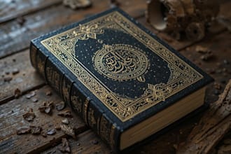 design professional arabic and islamic book cover