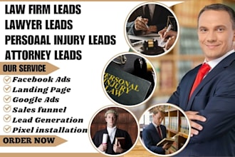 generate law firm leads lawyer personal injury leads attorney lawyer leads