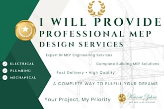 provide full mep engineering services as per USA standards