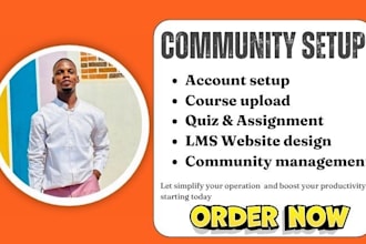 setup mighty networks website 360learning heartbeat circleco skool rukuzu podia