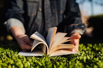 write english literature,essay, summary, article analysis, linguistics