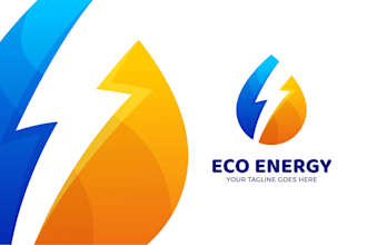 design a modern energy logo for your business
