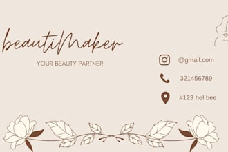 design professional business card and stationery using canva