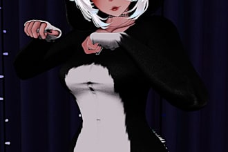 create male and female vrchat avatar nsfw avatar booth avatar vrc character