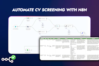 automate CV screening for HR with n8n