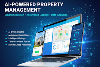 develop ai property management app, ai property inspection app, property listing