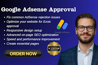 optimize and prepare your website for adsense and ezoic approval with SEO setup