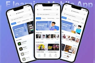 develop elearning app education app learning app online course app edtech