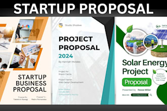 design business, startup proposal, sales deck, company profile, annual report