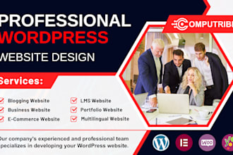 create, recreate stunning wp website for you