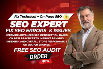 fix technical on page SEO for woocommerce, magento, prestashop or opencart store
