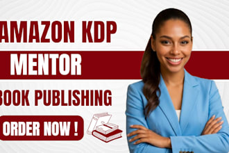 be your amazon KDP mentor, coach and publishing expert