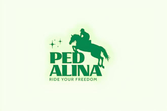 make unique horse, pet and animal logo design