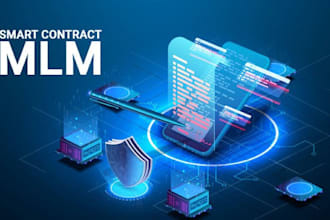 create mlm software, mlm smart contract, MLM crypto investment website