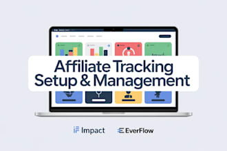 setup, manage impact or partnerstack affiliate tracking