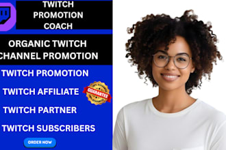 do twitch channel promotion