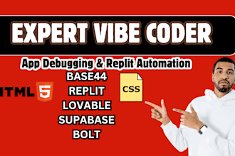 build vibe coding app, fix vibe code replit automation replit fix, vibe coder