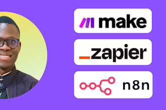create automations with make, zapier, n8n
