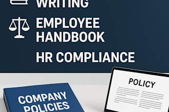 article proofreading, business policy writing and employee handbook writing, HR