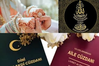 do online nikah, help people do online wedding as imam nikkah