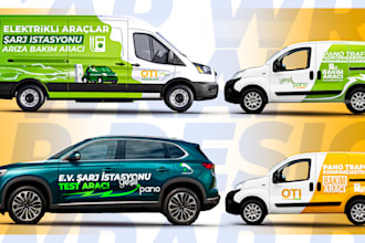 create custom car, truck and van wrap designs