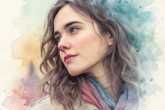 give a watercolor effect to your photos in photoshop